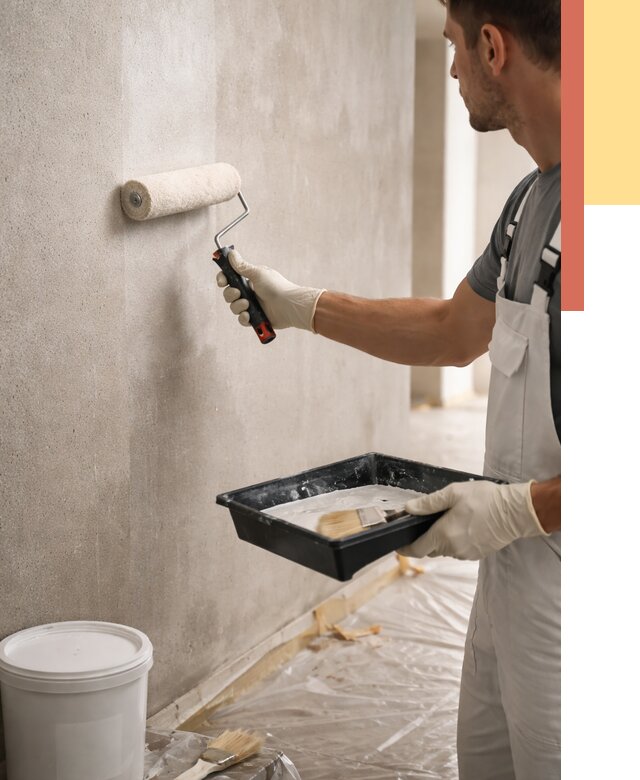 Грунтовка стен в Колпино от 2269 руб. м2 — быстро, недорого, с материалом | ОТДЕЛОЧНИК-Клп