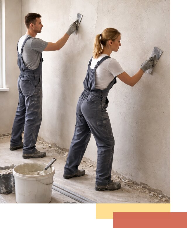 Штукатурка стен под обои в Колпино профессионально и быстро