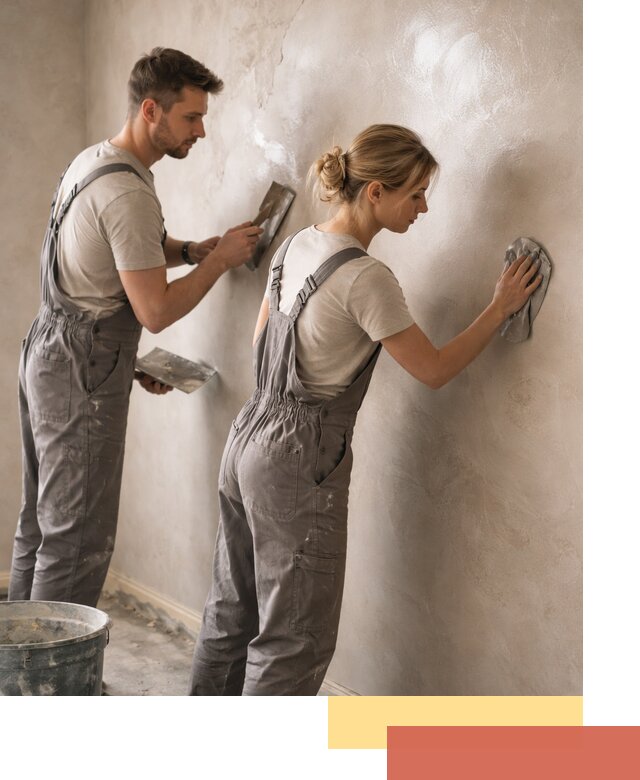 Венецианская штукатурка высокого качества в Колпино