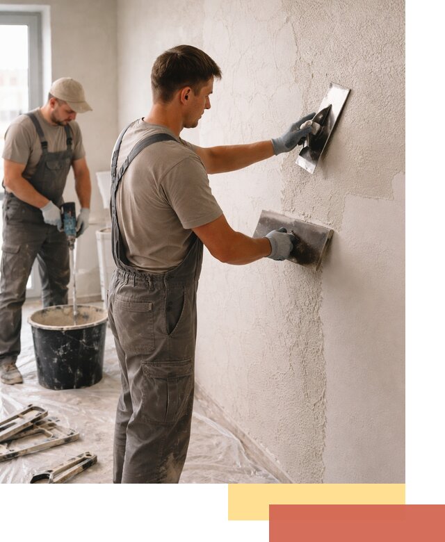 Структурная штукатурка стен в Колпино — качественная отделка поверхностей