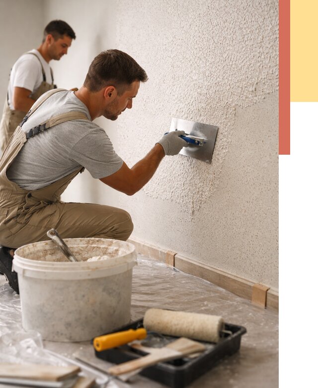 Нанесение жидких обоев в Колпино от 7736 руб./м2 — быстро и недорого | ОТДЕЛОЧНИК-Клп