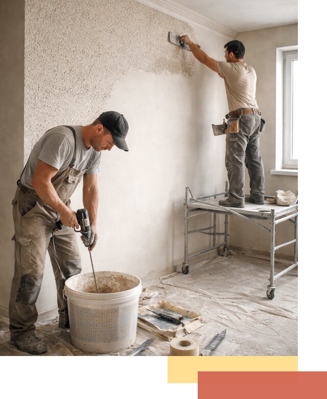 Нанесение жидких обоев под ключ в Колпино с гарантией качества