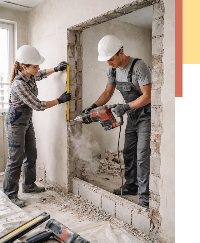 Создание проемов в стенах в Колпино от 6705 руб. — алмазная резка и расширение | ОТДЕЛОЧНИК-Клп